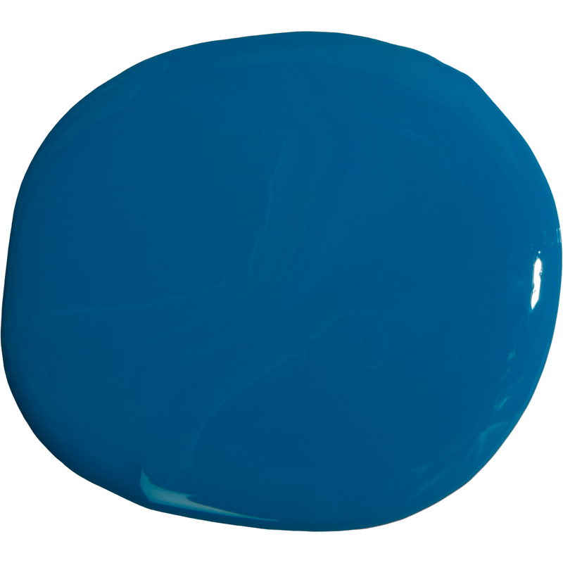 Dark Cyan Eraldo Di Paolo Pouring Paint Brilliant Blue 250ml Acrylic Paints