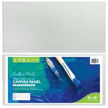 Dark Cyan 8 x 16 Inches Eraldo di Paolo Canvas Panel Canvas Panels