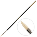 Light Gray Artist First Choice Brush Interlock Hog Hair Filbert Size 2 Natural Hair Brushes