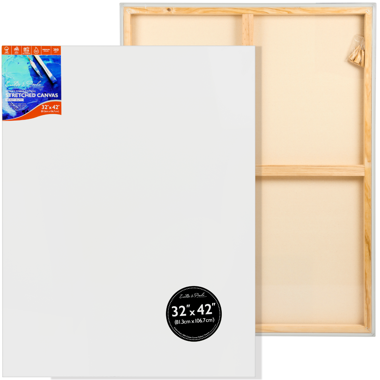 Antique White 32 x 42 inches Eraldo di Paolo Gallery Wrapped Stretched Canvas Gallery Wrapped Stretched Canvas