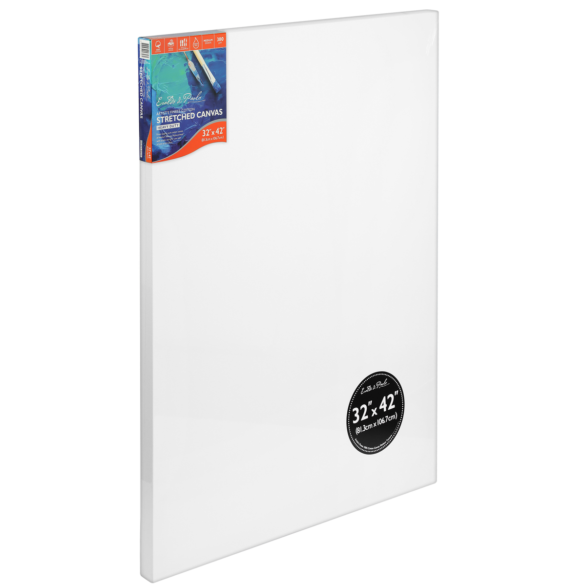 White Smoke 32 x 42 inches Eraldo di Paolo Gallery Wrapped Stretched Canvas Gallery Wrapped Stretched Canvas