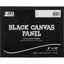 Black The Art Studio Canvas Panel Black 8 x 10 inches 20.32 x 25.4cm Canvas Panels