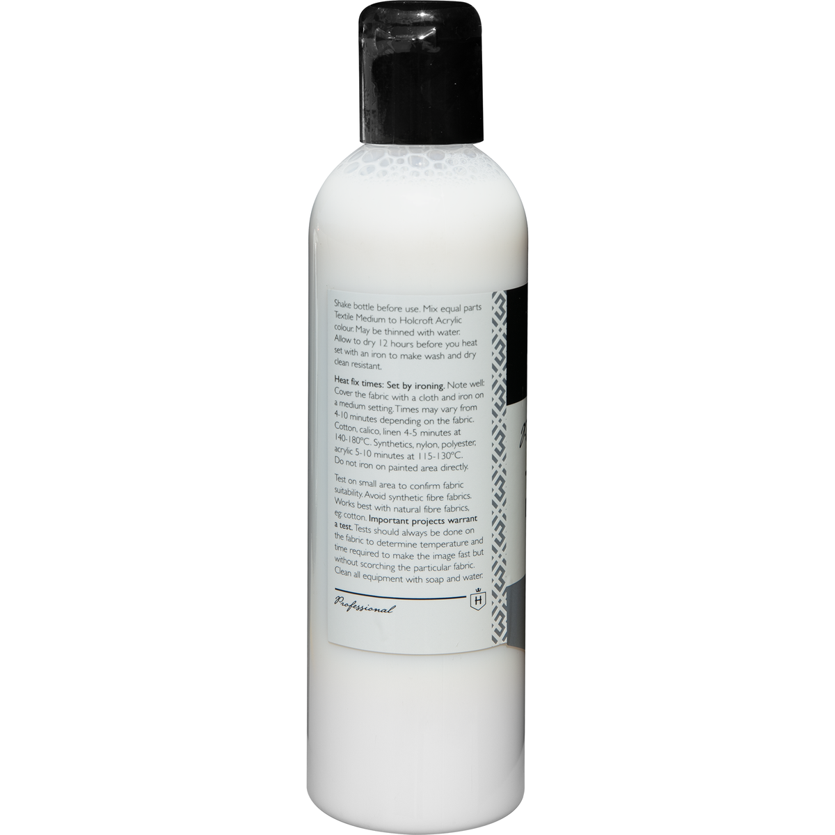 Light Gray Holcroft Professional Textile Medium 250ml Mediums