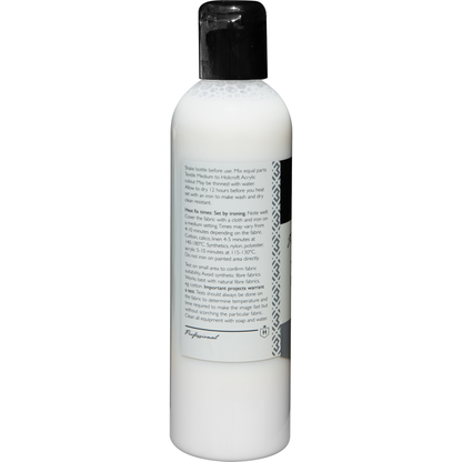 Light Gray Holcroft Professional Textile Medium 250ml Mediums