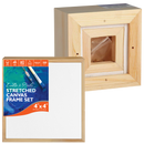 Wheat 4 x 4 inches Eraldo di Paolo Stretched Canvas with Wood Frame Gallery Wrapped Stretched Canvas With Wooden Frame