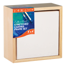 Antique White 4 x 4 inches Eraldo di Paolo Stretched Canvas with Wood Frame Gallery Wrapped Stretched Canvas With Wooden Frame