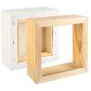 Bisque 4 x 4 inches Eraldo di Paolo Stretched Canvas with Wood Frame Gallery Wrapped Stretched Canvas With Wooden Frame