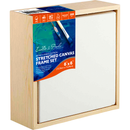 Antique White 6 x 6 Inches Eraldo di PaoloStretched Canvas with Wood Frame Gallery Wrapped Stretched Canvas With Wooden Frame