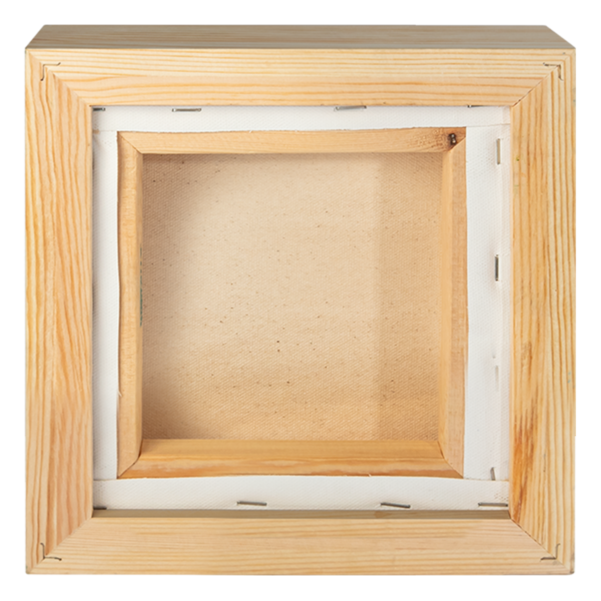Tan 6 x 6 Inches Eraldo di PaoloStretched Canvas with Wood Frame Gallery Wrapped Stretched Canvas With Wooden Frame