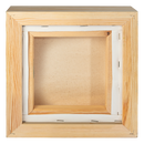 Tan 6 x 6 Inches Eraldo di PaoloStretched Canvas with Wood Frame Gallery Wrapped Stretched Canvas With Wooden Frame