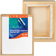 Antique White 8 x 10 Inches Eraldo di Paolo Stretched Canvas with Wooden Frame Gallery Wrapped Stretched Canvas With Wooden Frame