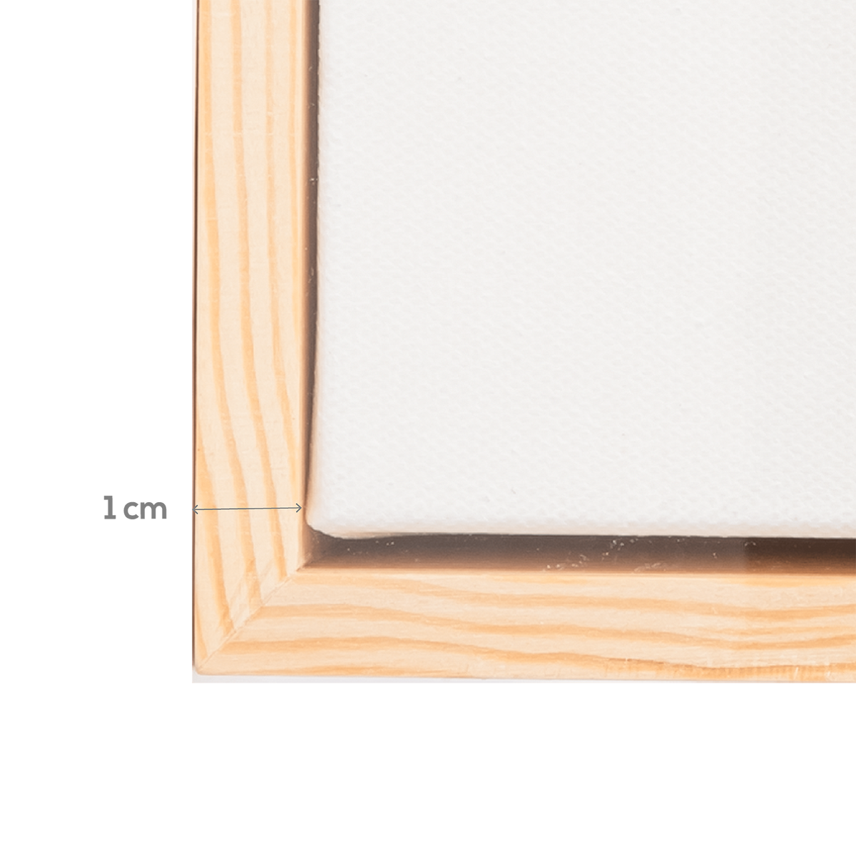 Beige 8 x 10 Inches Eraldo di Paolo Stretched Canvas with Wooden Frame Gallery Wrapped Stretched Canvas With Wooden Frame