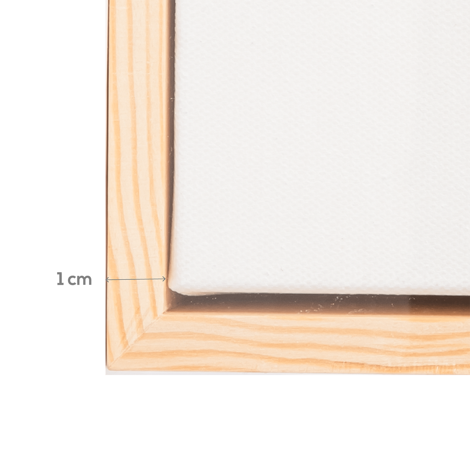Beige 8 x 10 Inches Eraldo di Paolo Stretched Canvas with Wooden Frame Gallery Wrapped Stretched Canvas With Wooden Frame
