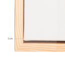 Beige 8 x 10 Inches Eraldo di Paolo Stretched Canvas with Wooden Frame Gallery Wrapped Stretched Canvas With Wooden Frame