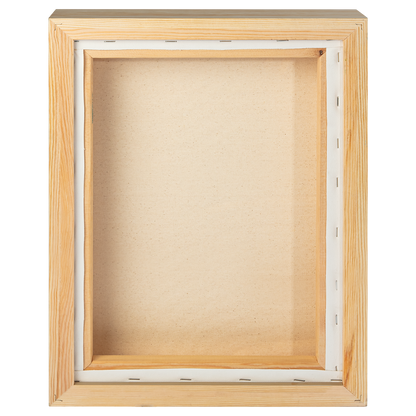 Tan 11 x 14 Inches Eraldo di Paolo Stretched Canvas with Wooden Frame Gallery Wrapped Stretched Canvas With Wooden Frame