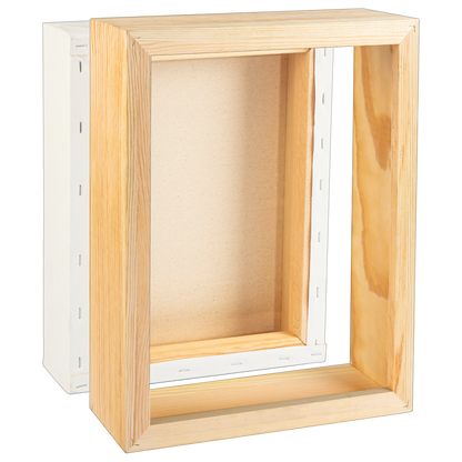 Tan 11 x 14 Inches Eraldo di Paolo Stretched Canvas with Wooden Frame Gallery Wrapped Stretched Canvas With Wooden Frame