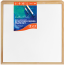 Beige 12 x 12 Inches Eraldo di Paolo Stretched Canvas with Wood Frame Gallery Wrapped Stretched Canvas With Wooden Frame