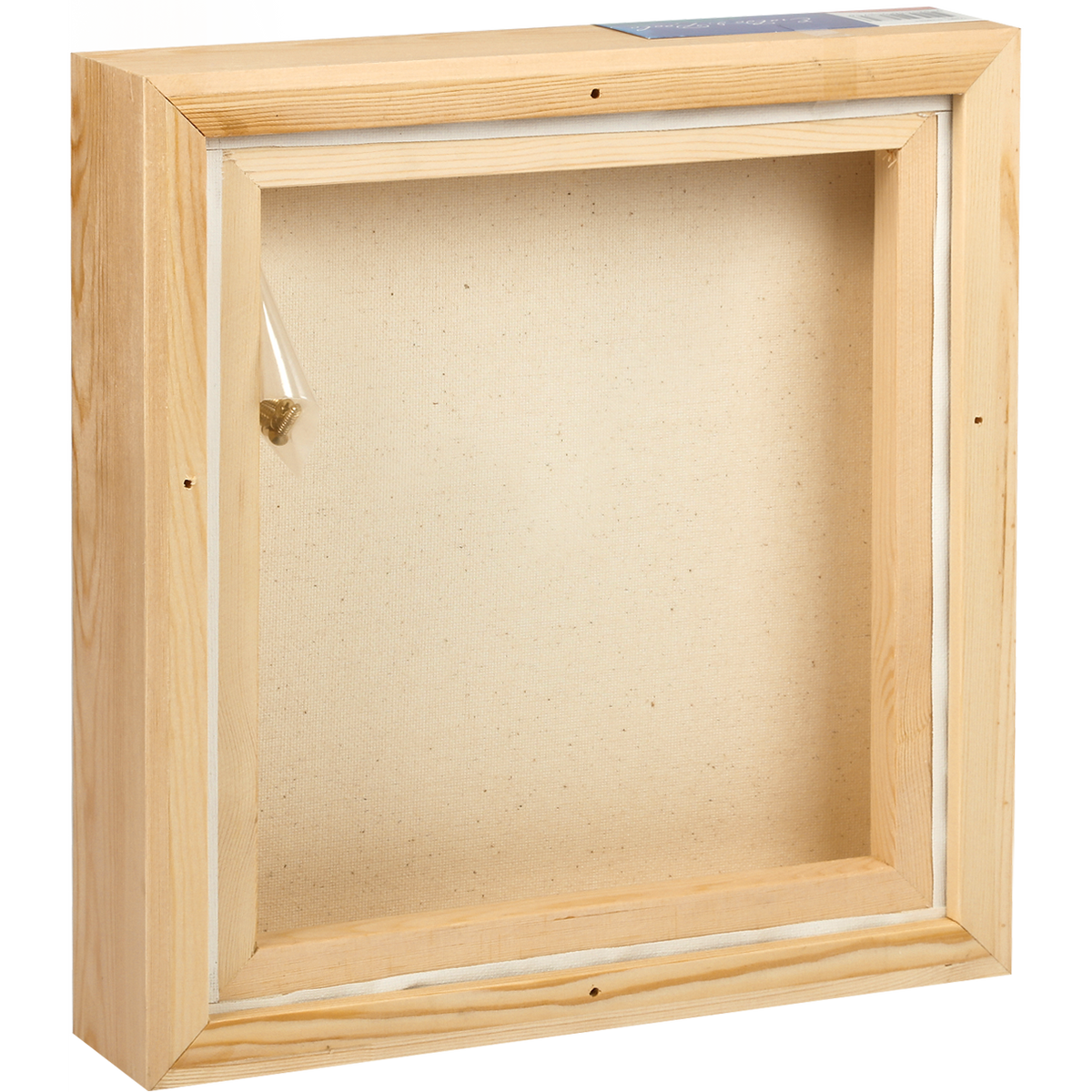 Tan 12 x 12 Inches Eraldo di Paolo Stretched Canvas with Wood Frame Gallery Wrapped Stretched Canvas With Wooden Frame