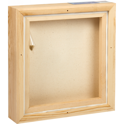Tan 12 x 12 Inches Eraldo di Paolo Stretched Canvas with Wood Frame Gallery Wrapped Stretched Canvas With Wooden Frame