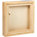 Tan 12 x 12 Inches Eraldo di Paolo Stretched Canvas with Wood Frame Gallery Wrapped Stretched Canvas With Wooden Frame