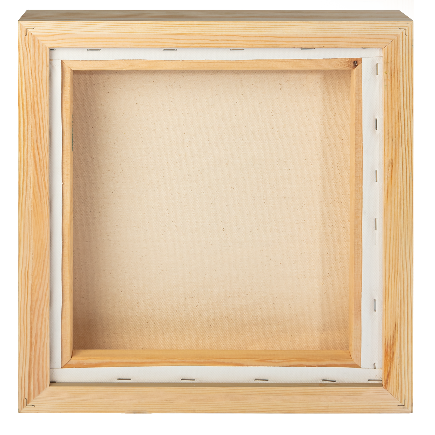 Tan 12 x 12 Inches Eraldo di Paolo Stretched Canvas with Wood Frame Gallery Wrapped Stretched Canvas With Wooden Frame