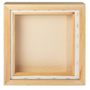 Tan 12 x 12 Inches Eraldo di Paolo Stretched Canvas with Wood Frame Gallery Wrapped Stretched Canvas With Wooden Frame