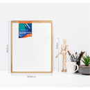 White Smoke 16 x 20 Inches Eraldo di Paolo Stretched Canvas with Wood Frame Gallery Wrapped Stretched Canvas With Wooden Frame