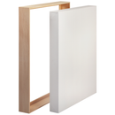 Light Gray 16 x 20 Inches Eraldo di Paolo Stretched Canvas with Wood Frame Gallery Wrapped Stretched Canvas With Wooden Frame