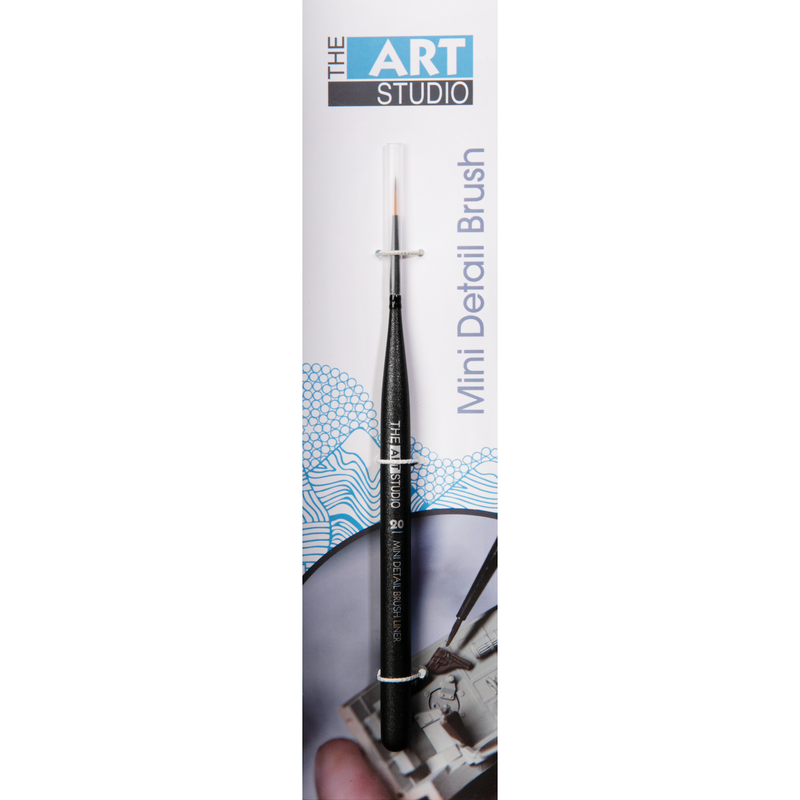 Light Gray The Art Studio Mini Detail Brush Liner 20 Brushes