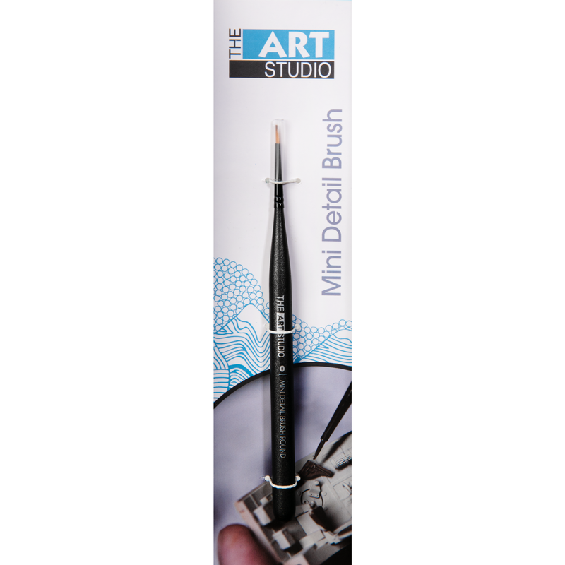 Dark Slate Gray The Art Studio Mini Detail Brush Round 0 Brushes