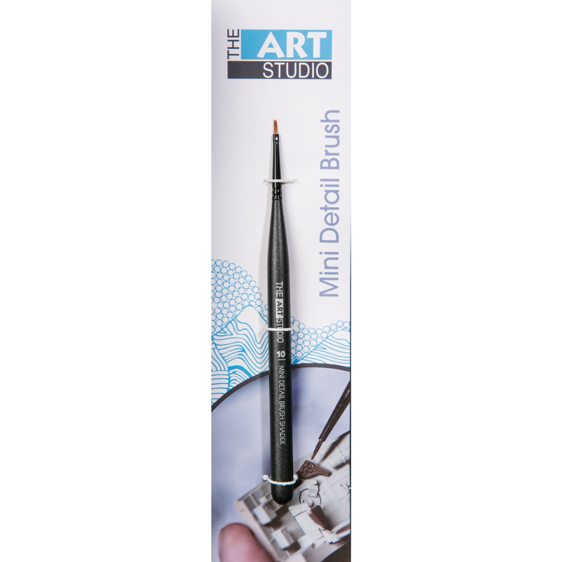Light Gray The Art Studio Mini Detail Brush Shader 10 Brushes