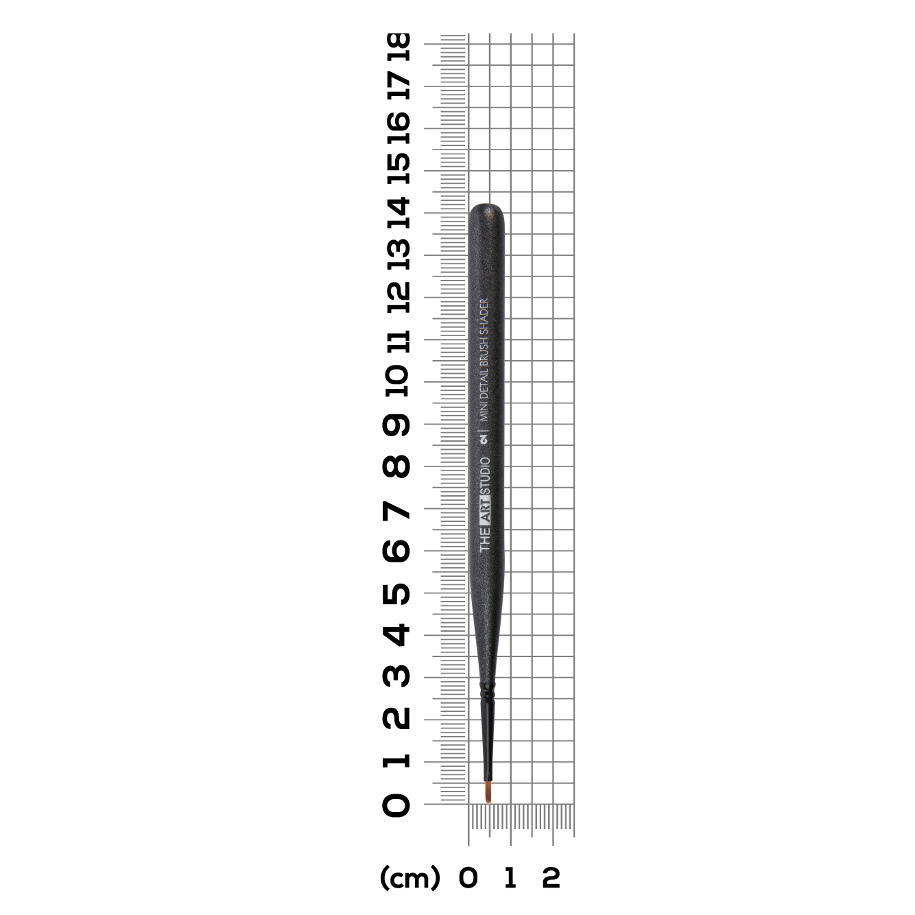Slate Gray The Art Studio Mini Detail Brush Shader 2 Brushes