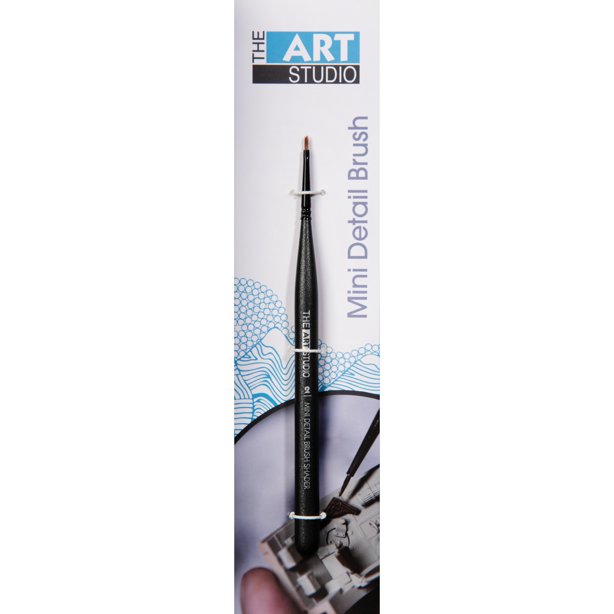 Light Gray The Art Studio Mini Detail Brush Shader 2 Brushes