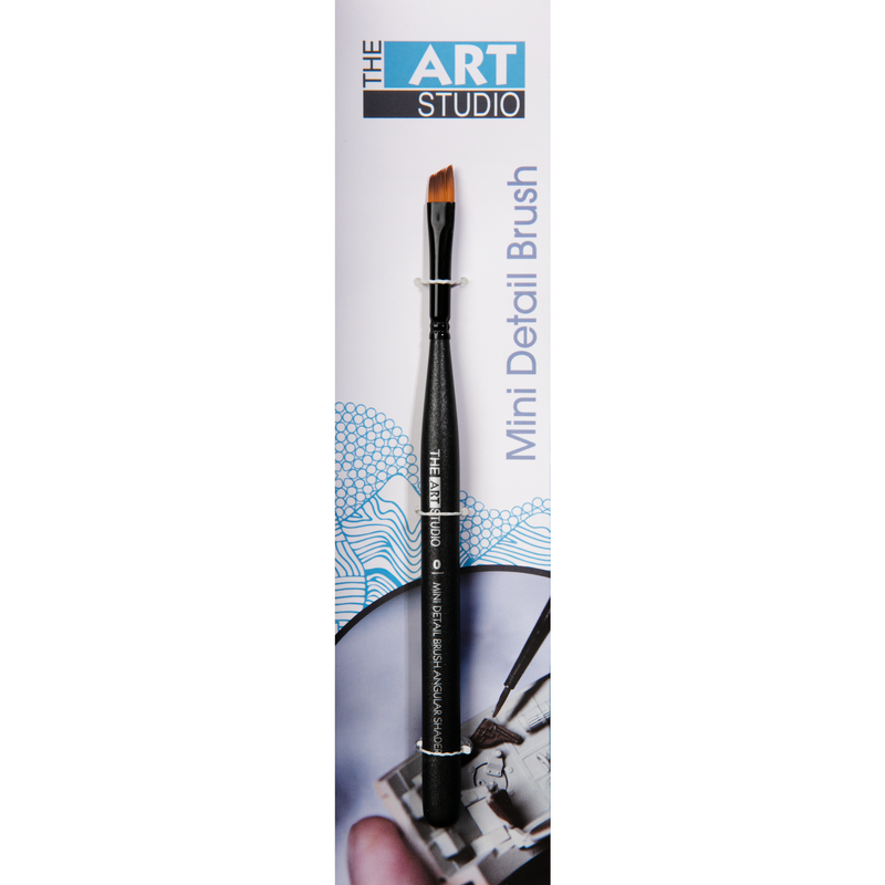 Light Gray The Art Studio Mini Detail Brush Angular Shader 0 Brushes