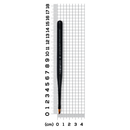 Gray The Art Studio Mini Detail Brush Angular Shader 10 Brushes