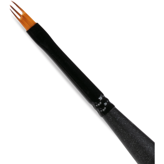 Black The Art Studio Mini Detail Brush Angular Wisp 10 Brushes