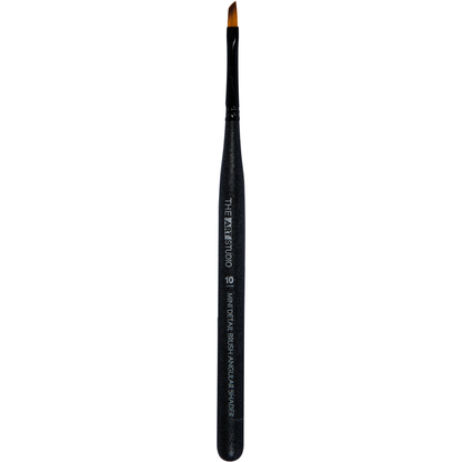 Black The Art Studio Mini Detail Brush Angular Shader 10 Brushes