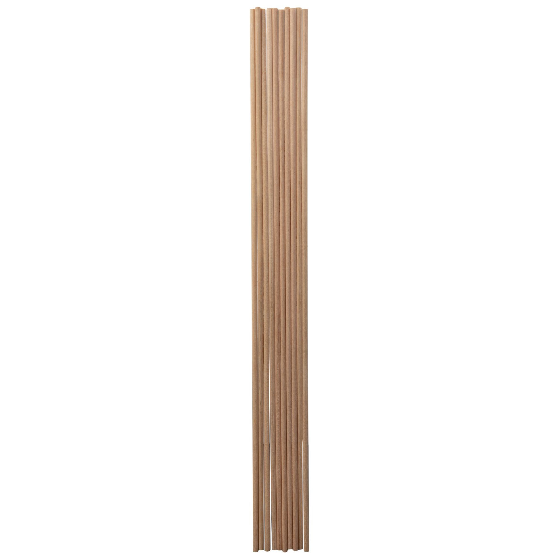 Rosy Brown Art Star Round 3mm Wooden Dowel 30 x 0.3cm 10 Pieces Kids Craft Basics