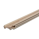 Rosy Brown Art Star Round 3mm Wooden Dowel 30 x 0.3cm 10 Pieces Kids Craft Basics