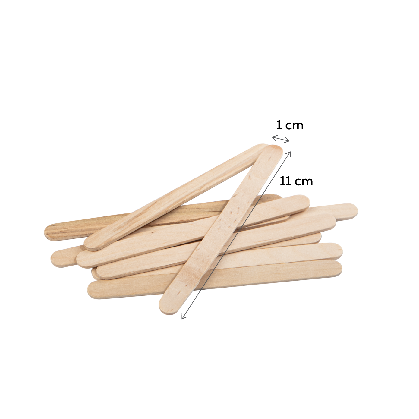 Wheat Art Star Natural Wooden Craft Sticks 150 Pieces Kids Craft Basics