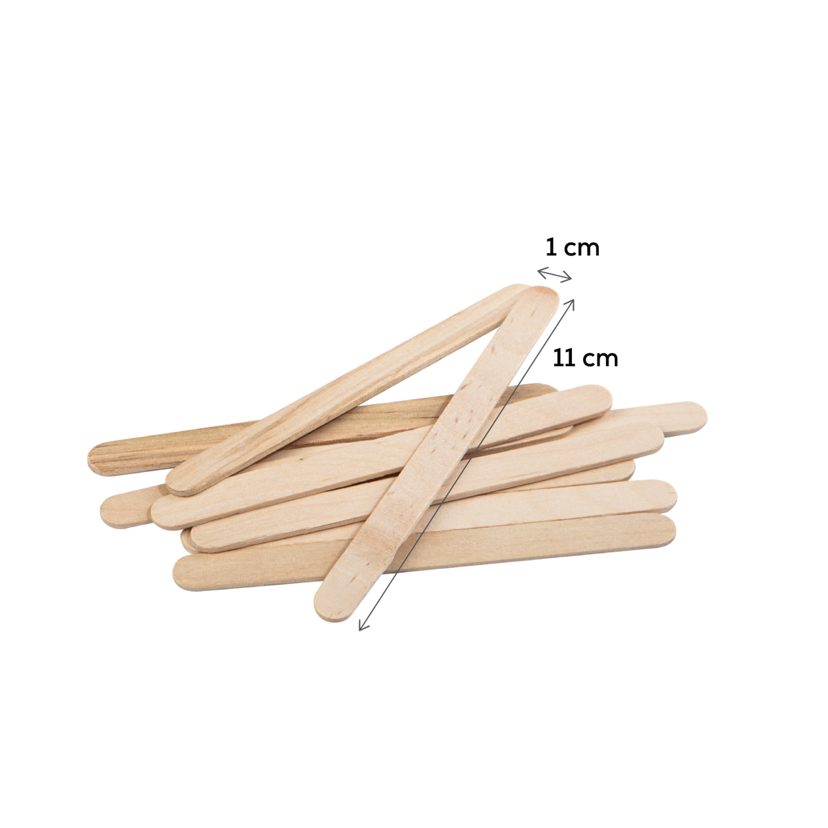 Wheat Art Star Natural Wooden Craft Sticks 150 Pieces Kids Craft Basics