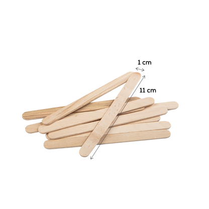 Wheat Art Star Natural Wooden Craft Sticks 150 Pieces Kids Craft Basics