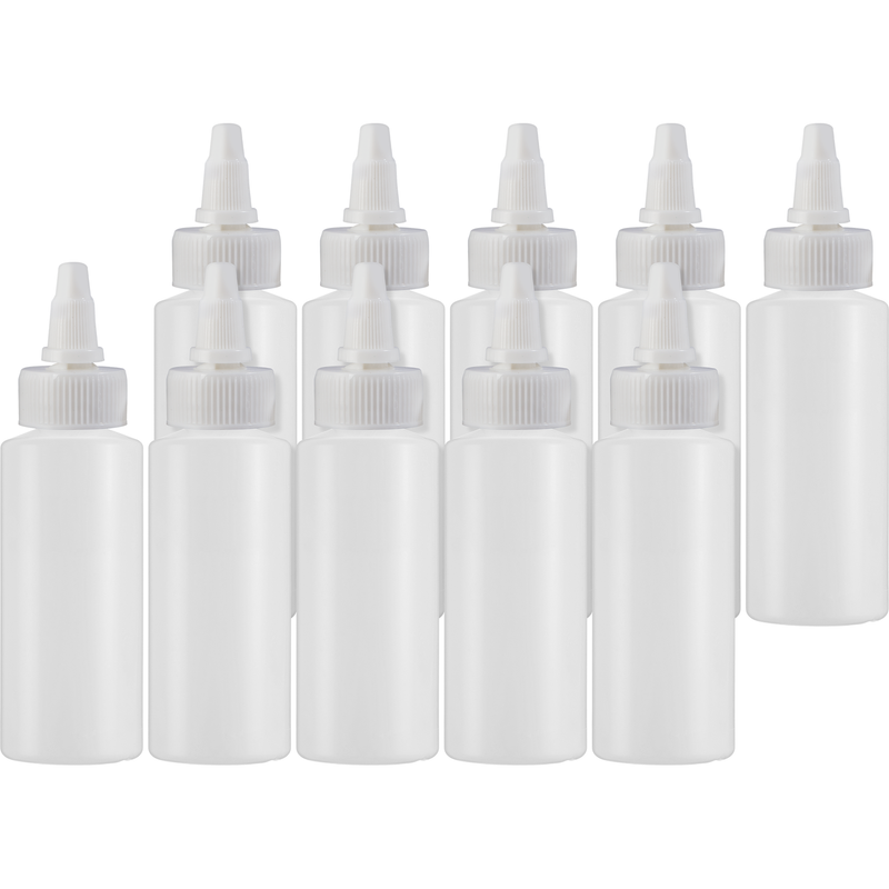 Light Gray The Art Studio Easy Squeeze Bottles 10x50ml Painting Accessories