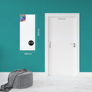 Steel Blue 20 x 48 inches Eraldo di Paolo Gallery Wrapped Stretched Canvas Gallery Wrapped Stretched Canvas