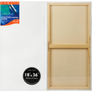 Light Gray 18 x 36 inches Eraldo di Paolo Gallery Wrapped Stretched Canvas Gallery Wrapped Stretched Canvas