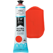 Steel Blue Urban Crafter Ultra Matte Acrylic Paint Transparent S1 ASTM2 Chilli 75ml Acrylic Paints