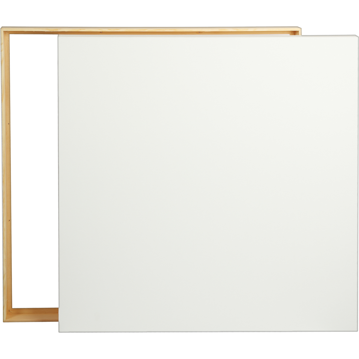 Beige 24 x 24 inches Eraldo di Paolo Stretched Canvas with Wood Frame Gallery Wrapped Stretched Canvas With Wooden Frame