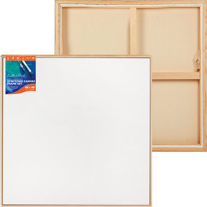 Antique White 40 x 40 inches Eraldo di Paolo Stretched Canvas with Wood Frame Gallery Wrapped Stretched Canvas With Wooden Frame