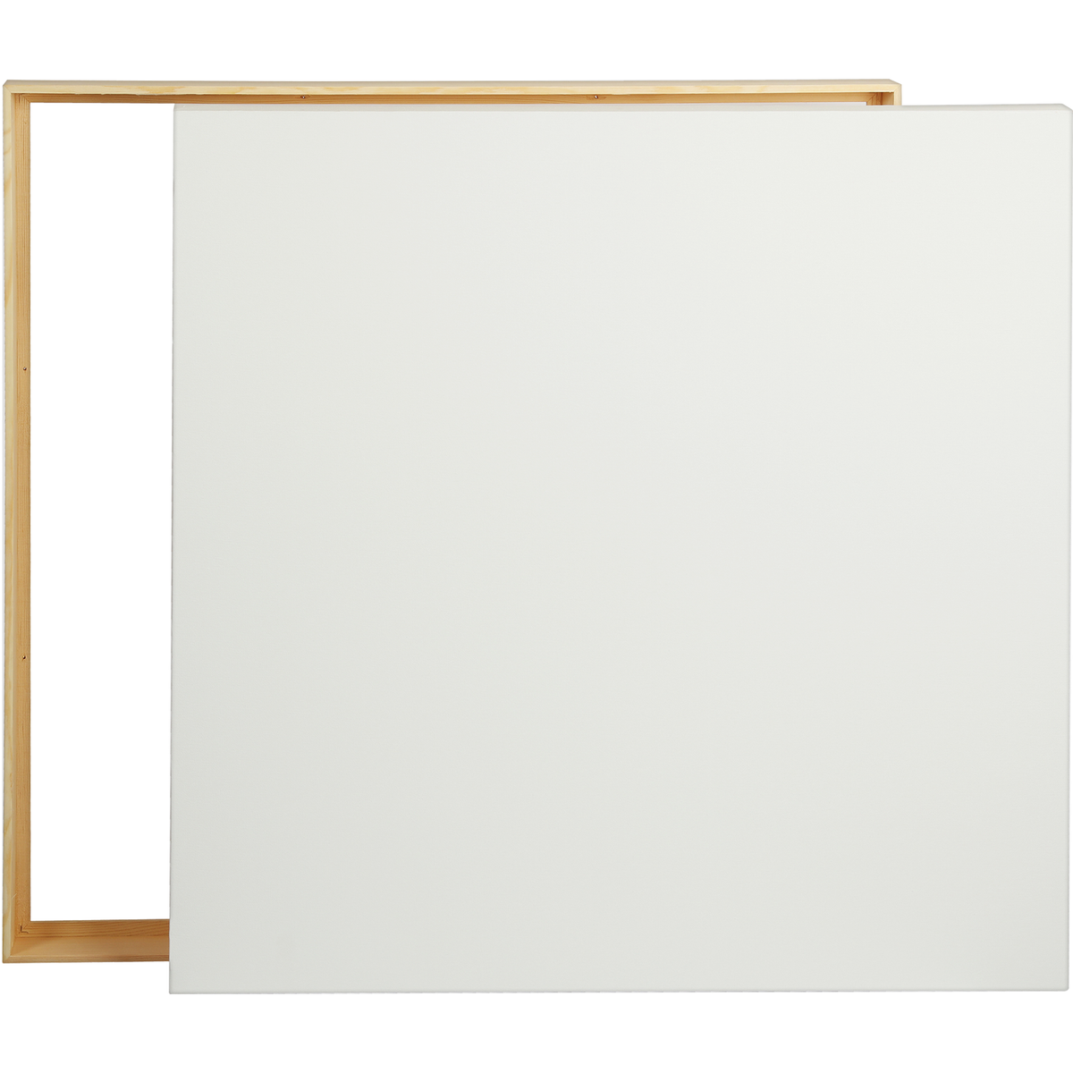Beige 40 x 40 inches Eraldo di Paolo Stretched Canvas with Wood Frame Gallery Wrapped Stretched Canvas With Wooden Frame