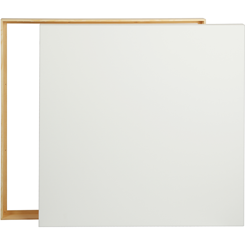 Beige 40 x 40 inches Eraldo Di Paolo Stretched Canvas with Wood Frame Canvas and Painting Surfaces